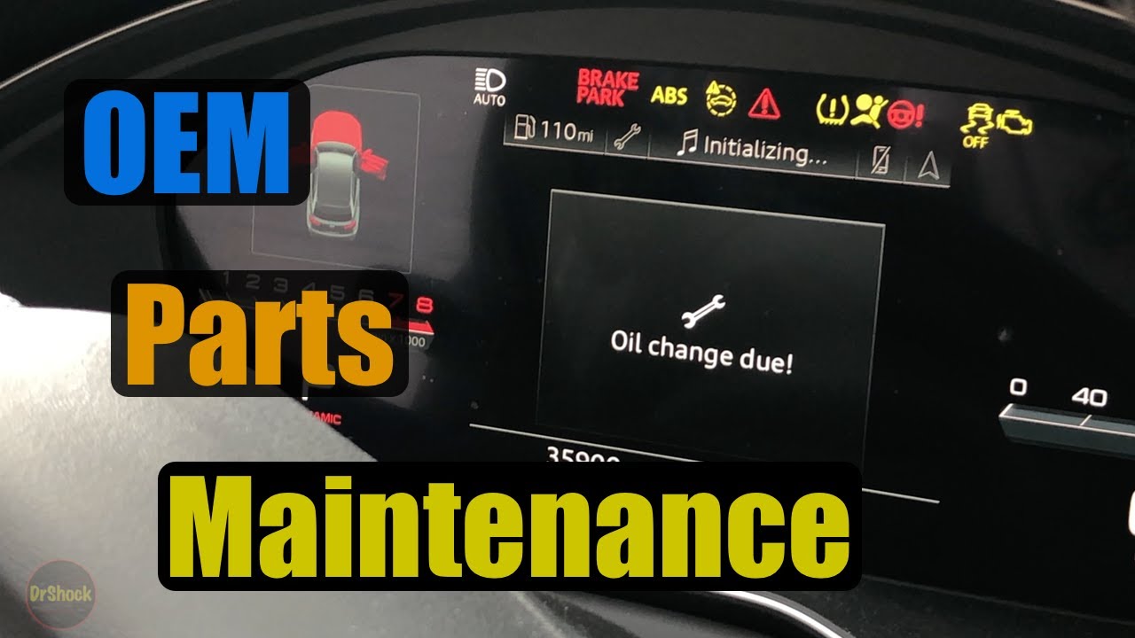 2018 - 2024 Audi SQ5 3.0L Turbocharged V6 Engine CWGD ~ 10K Mile Oil & Filter Change Maintenance