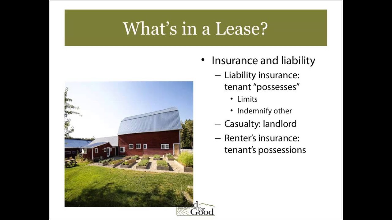 Webinar: Nuts and Bolts of Farmland Leasing