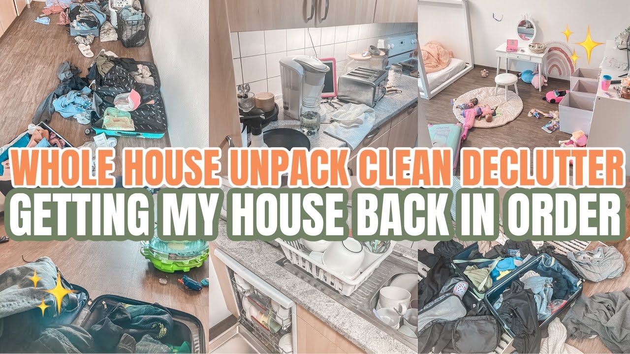 GETTING BACK TO NORMAL CLEAN DECLUTTER ORGANIZE UNPACK WITH ME | 2023 EXTREME CLEANING MOTIVATION