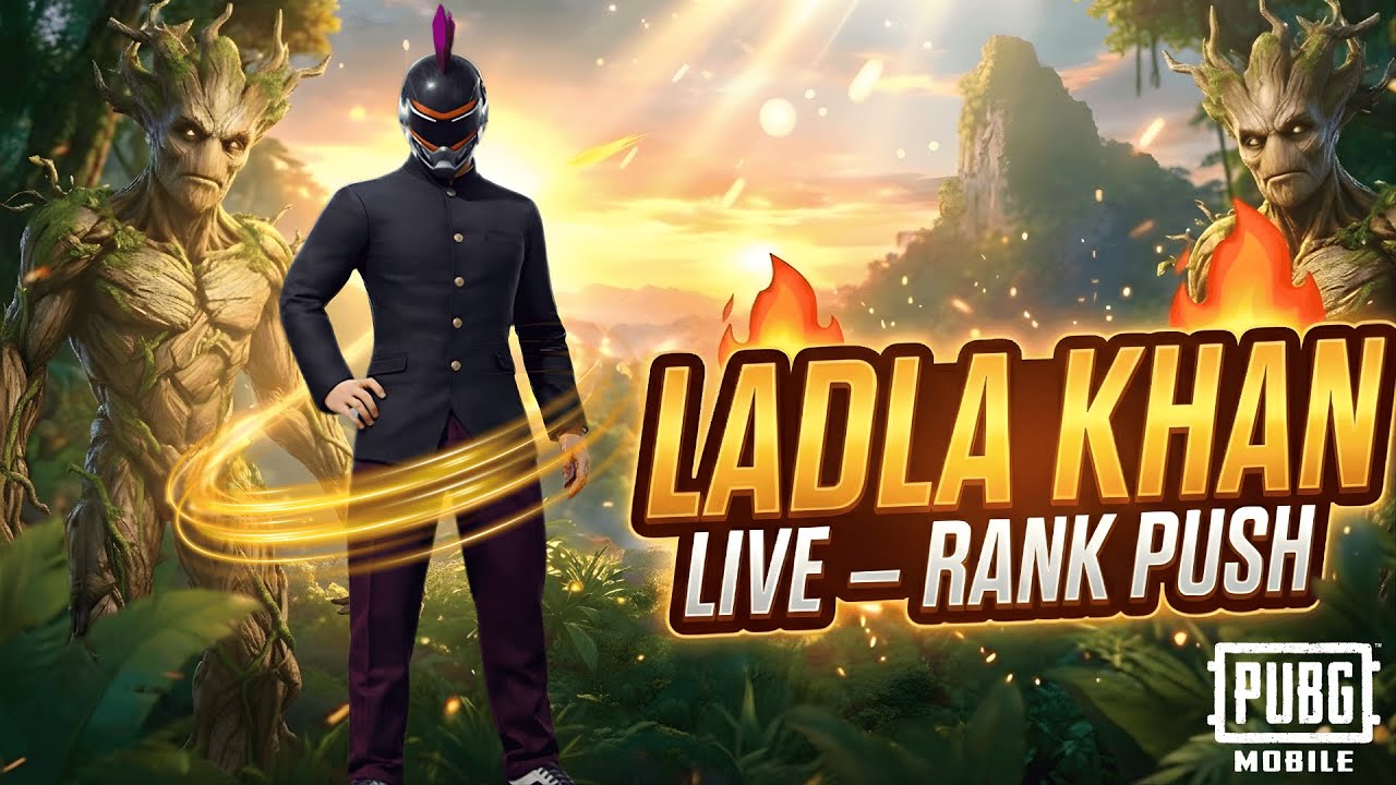 Ladla Khan Live Ultra Hdr + 90 Fps Aj Ace Dominator Ho ker rahy ga # Pubg Mobile