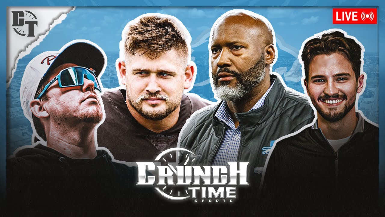 Detroit Lions Reportedly SHOPPING For Tackles? | Crunch Time Sports Show