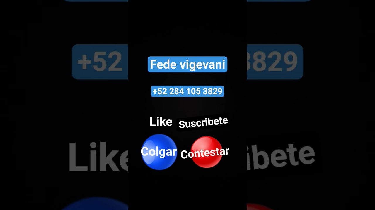 contestarle o colgarle tu decides