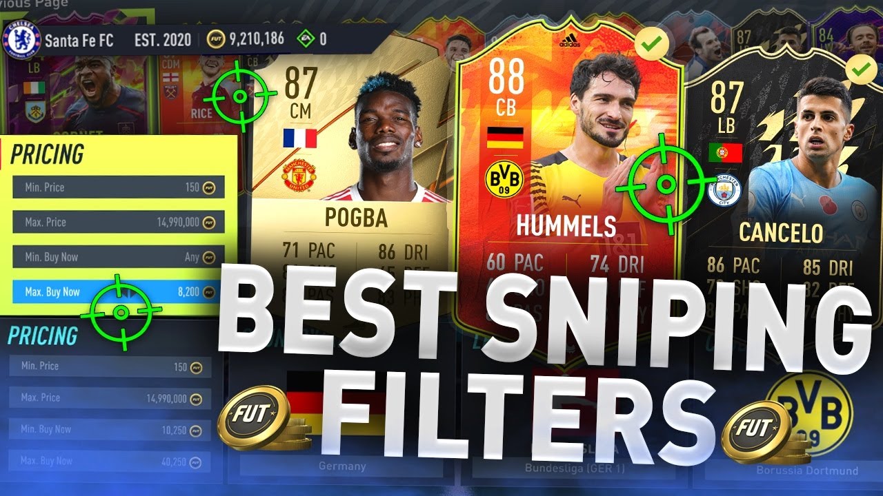 MAKE 400K RIGHT NOW WITH THESE SNIPING FILTERS! 😁 #39 (FIFA 22 BEST SNIPING FILTERS TO MAKE COINS)