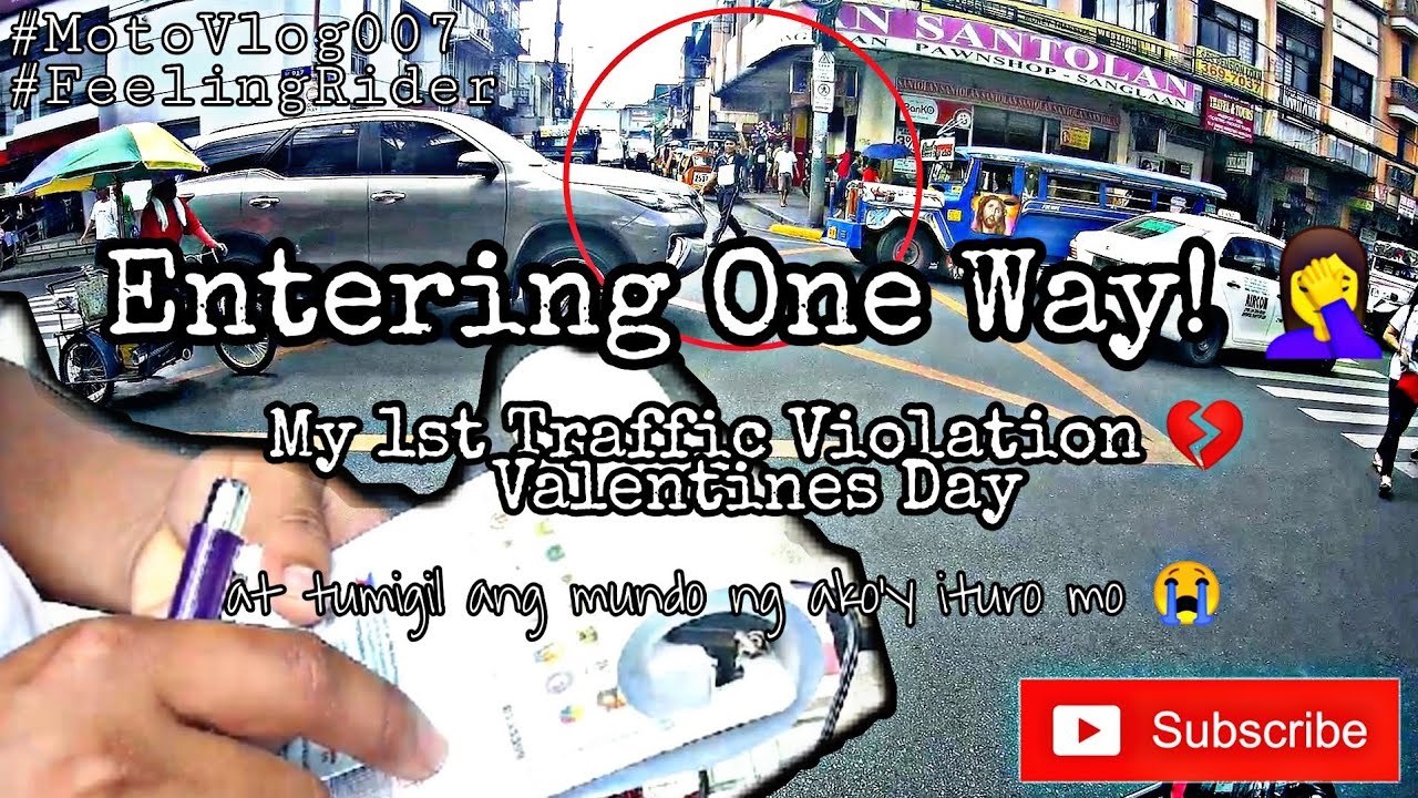Entering One Way  | Akin na Lisensya nyu |  Honda Click 150i | MotoVlog007