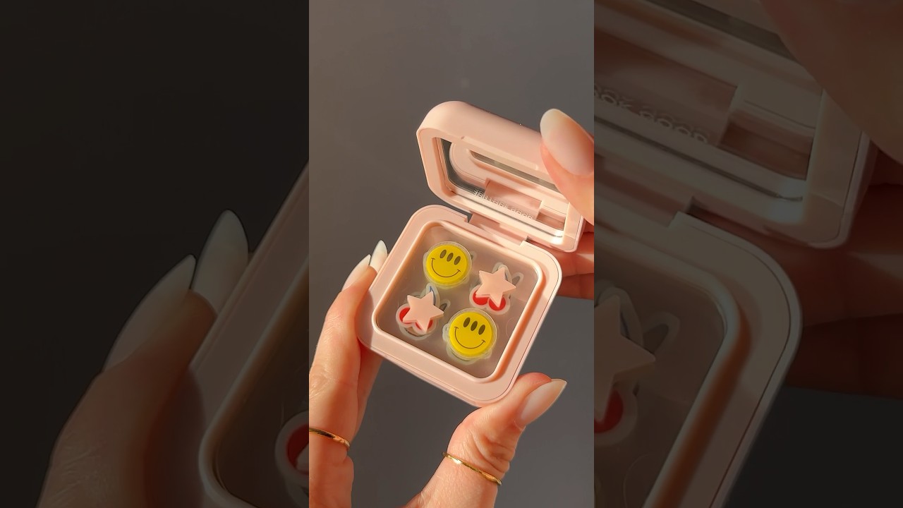New Glossier x STARFACE Collab Compact - Hydrocolloid Pimple Patches! ✌🏼✨ #shorts