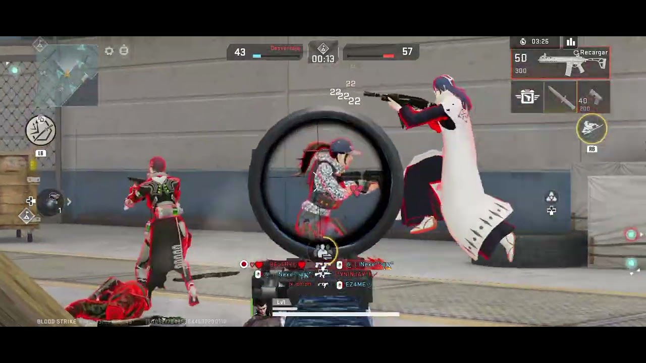 Hoy fue una mala partida en Blood Strike 