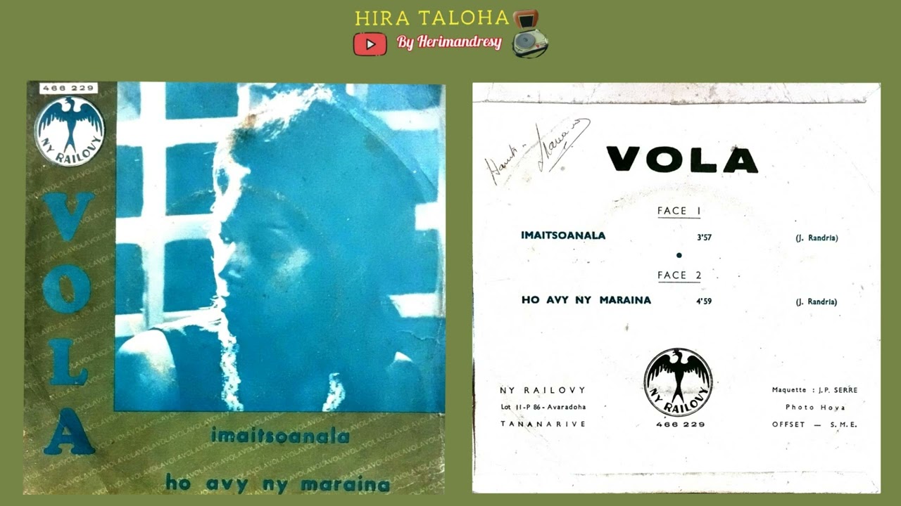 Vola - Ho Avy Ny Maraina