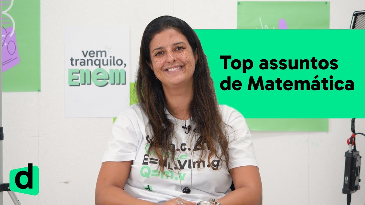 O QUE MAIS CAI EM MATEM&Aacute;TICA NO ENEM? | PLANT&Atilde;O