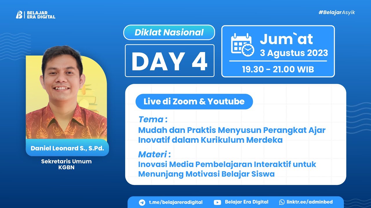 Diklat ! Inovasi Media Pembelajaran Interaktif untukMenunjang Motivasi Belajar Siswa
