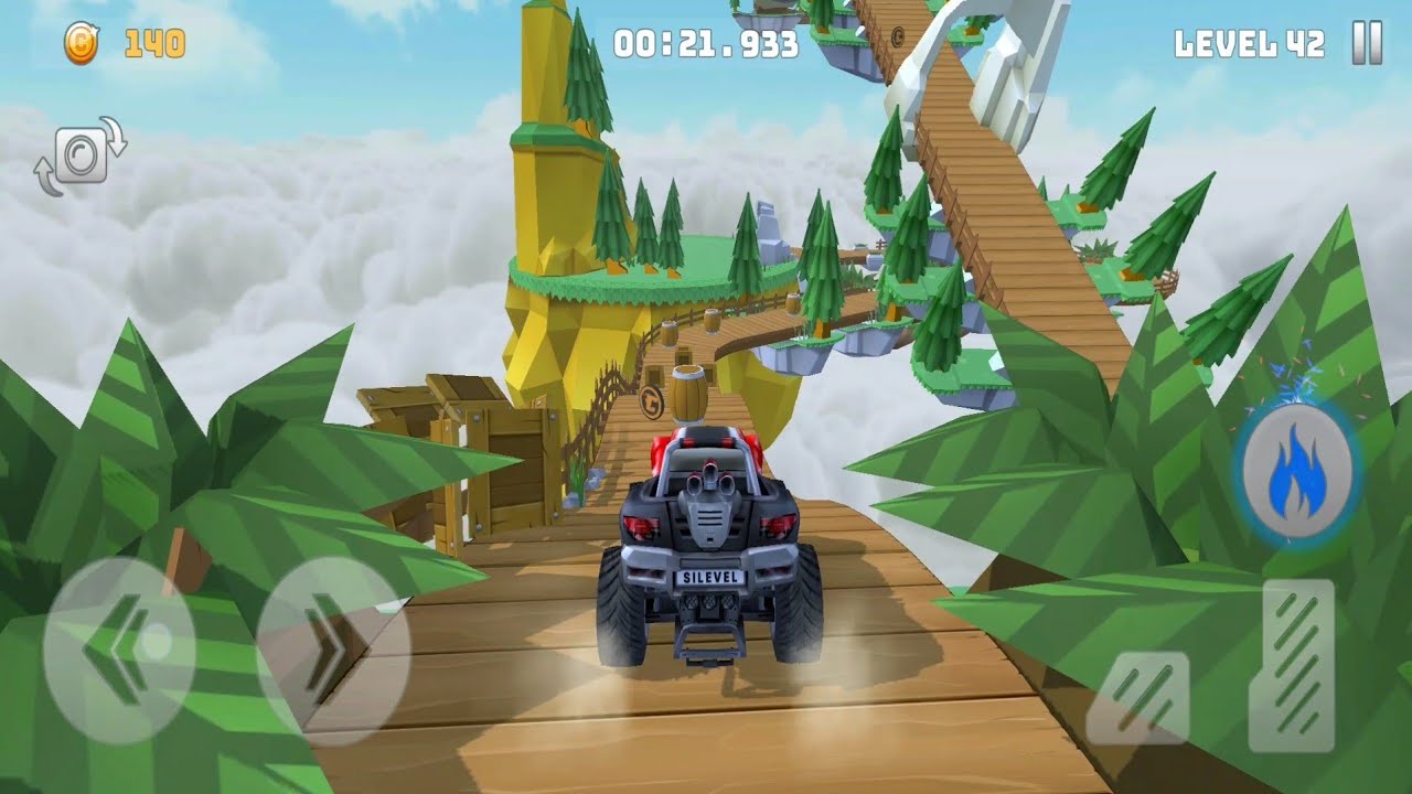 MOUNTAIN CLIMB 4X8 - REAL TIME RISK LEVEL TRACK CHALLENGES | JUMP FROM SKY 