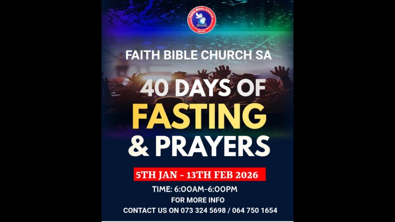 FBCSA PRAYER AND FASTING