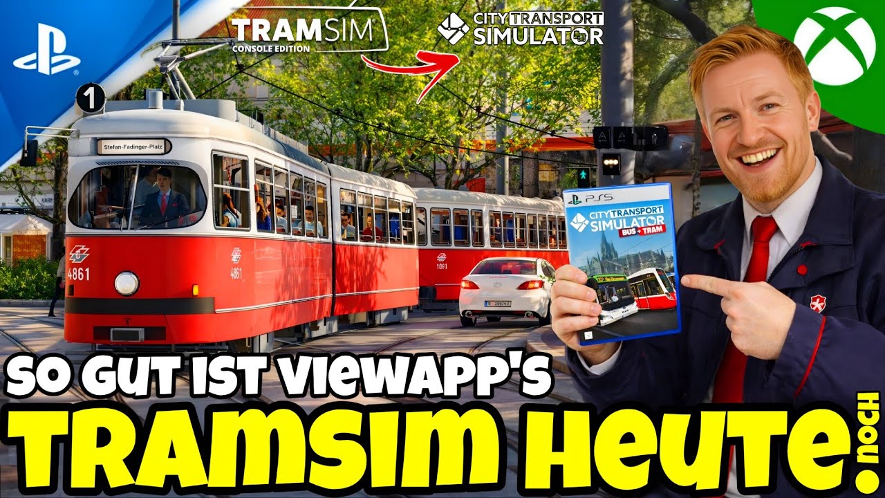 🚉Wie GUT ist TRAMSIM in 2026?🤔Könnte so Wien im CITY TRANSPORT SIMULATOR aussehen? [Tutorial/Test] 