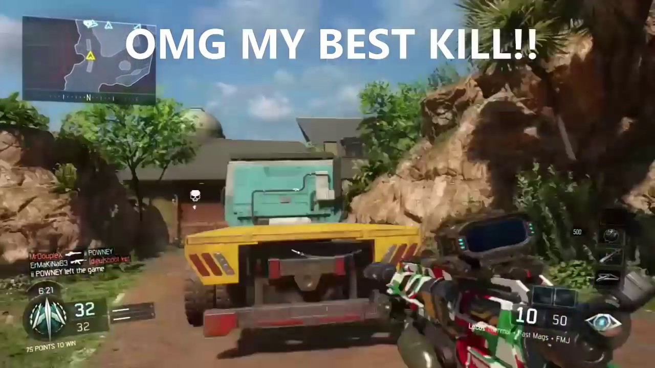 EPIC Black Ops 3 Across The Map Combat Axe Kill (REVENGE CROSSMAP #1)