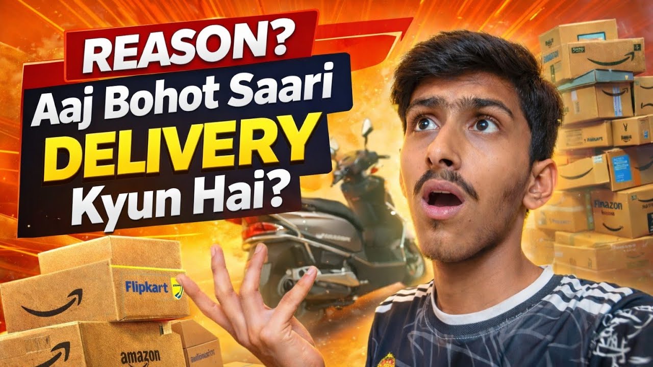 Aaj Bohot Saari Delivery Kyu Hai?😭