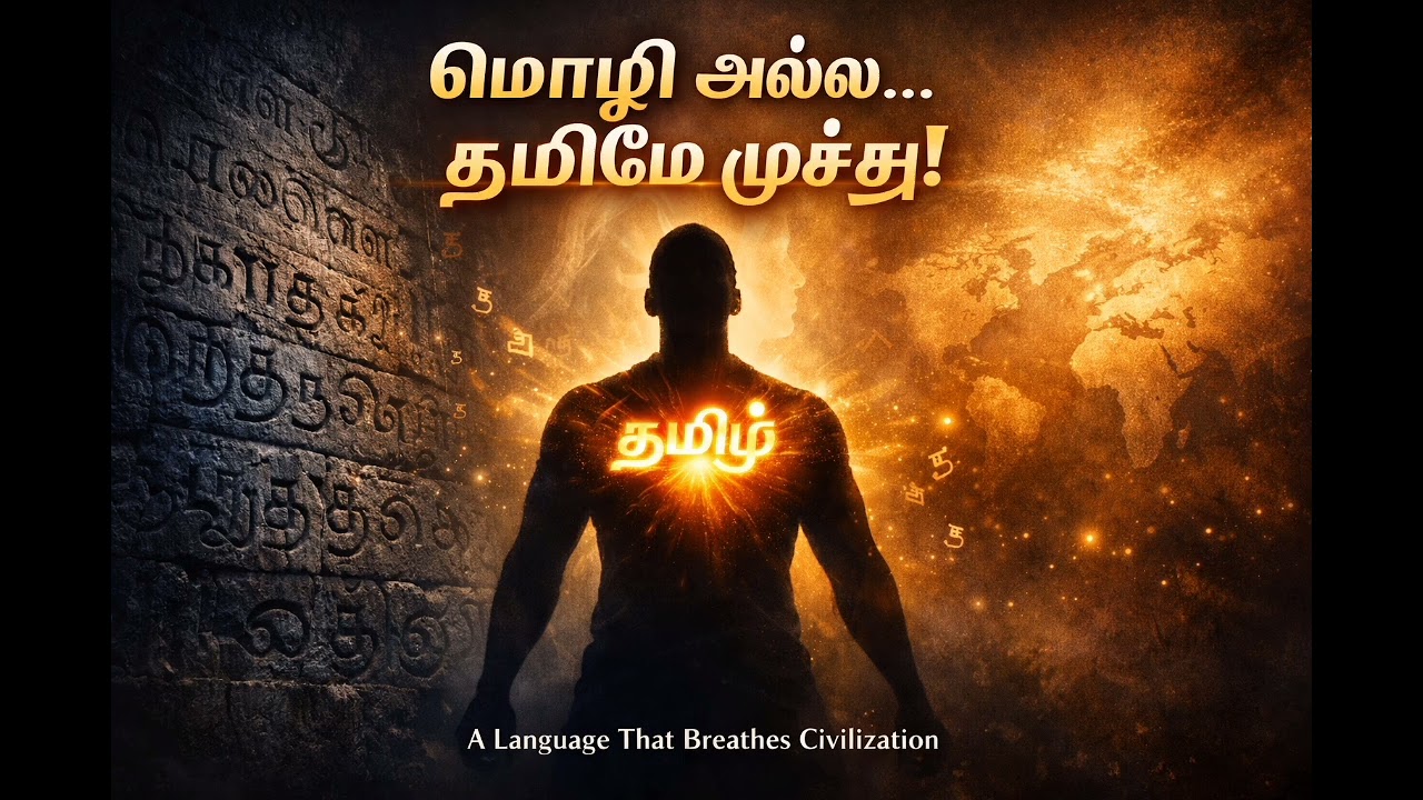 TAMIL IS NOT A LANGUAGE… IT IS LIFE 🔥 | Revolutionary Tamil Song