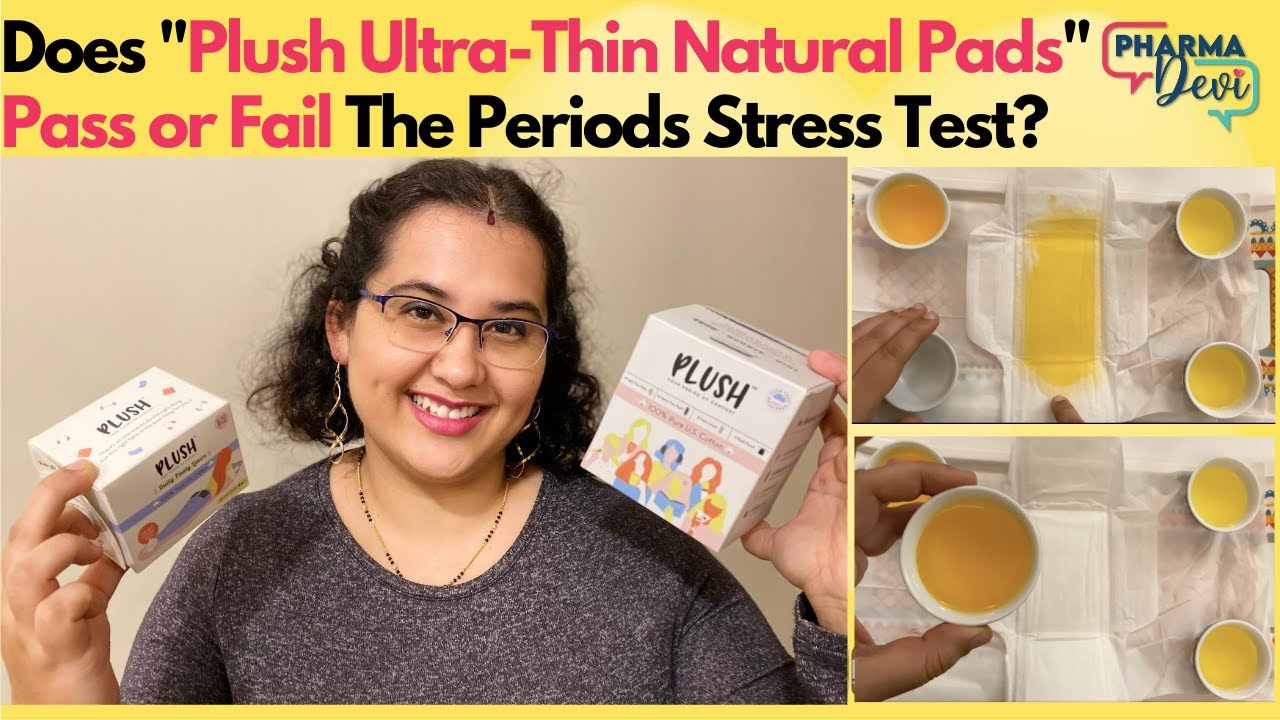 #19 PLUSH अल्ट्रा-थिन ऑर्गेनिक पैड्स की जानकरी और जांच भारी!