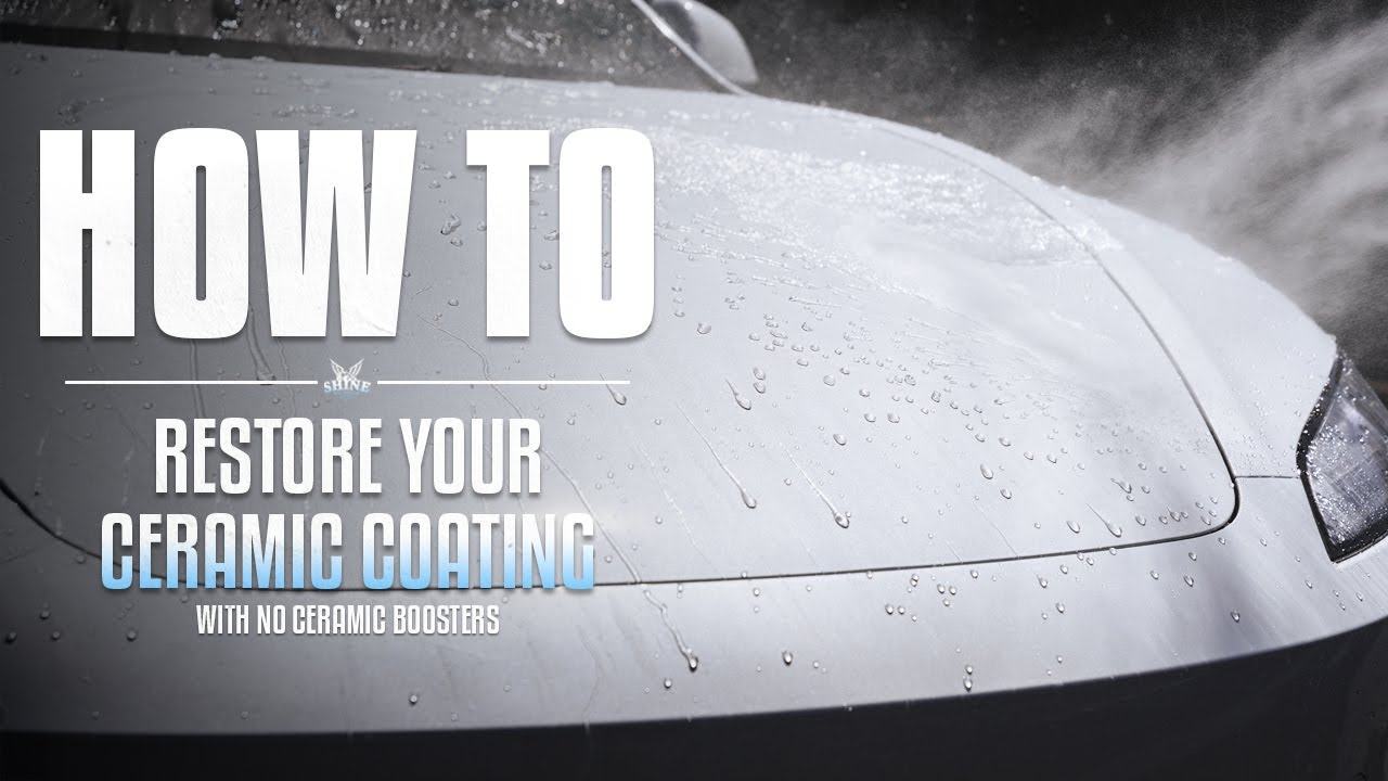 How To Restore Water Beading To Your Ceramic Coating | Shine Supply Products