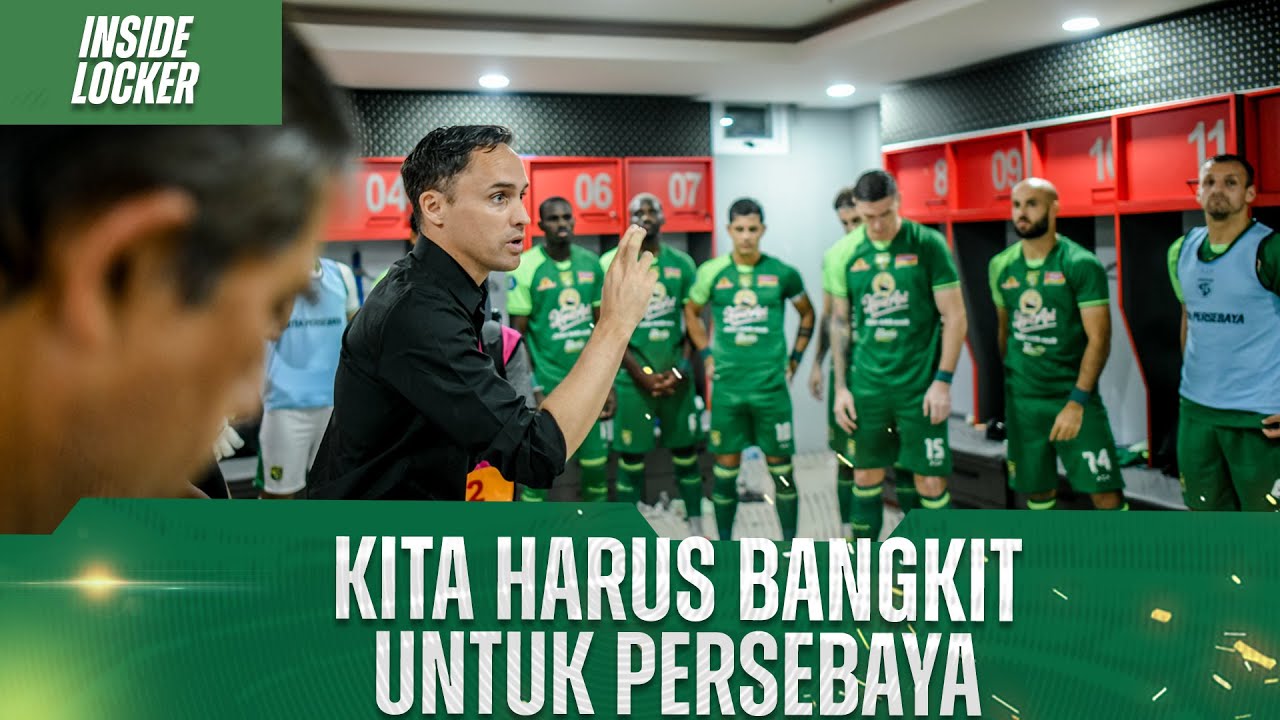 TEKAD BANGKIT, TIDAK SALING MENYALAHKAN | INSIDE LOCKER ROOM VS BARITO PUTERA