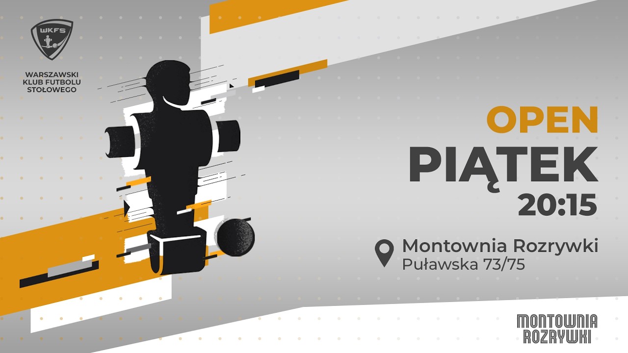 OPEN Piątki Warszawa OD 2026/02/13 QR1 M. Błoński P. Sajnóg vs M. Lulkiewicz P. Bingoraj
