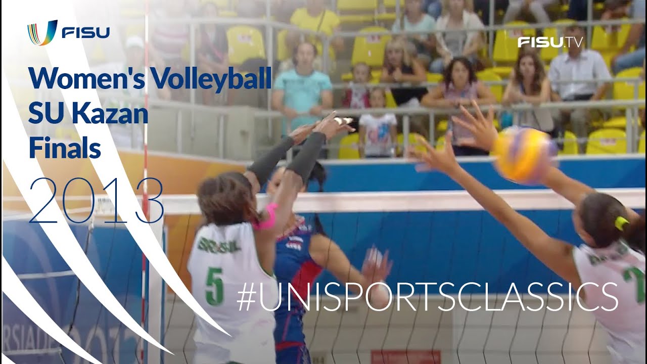 BRA vs RUS Women’s Volleyball final, SU 2013 Kazan #UniversitySportsClassics.