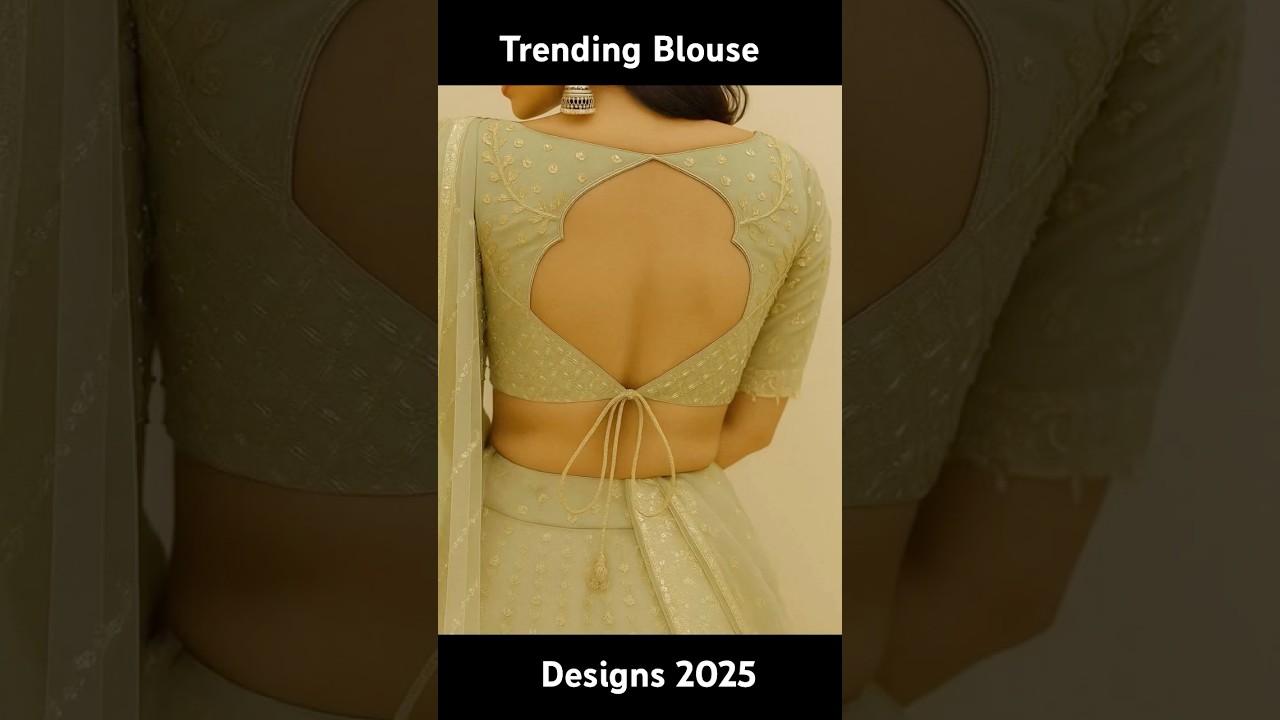 New Blouse Designs 2025 || Trending Blouse Designs #blousedesign #blouseneckdesign