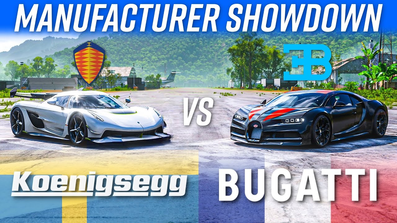 Koenigsegg VS Bugatti! – Jesko vs Chiron Super Sport, One:1 vs Chiron & more! | Forza Horizon 5