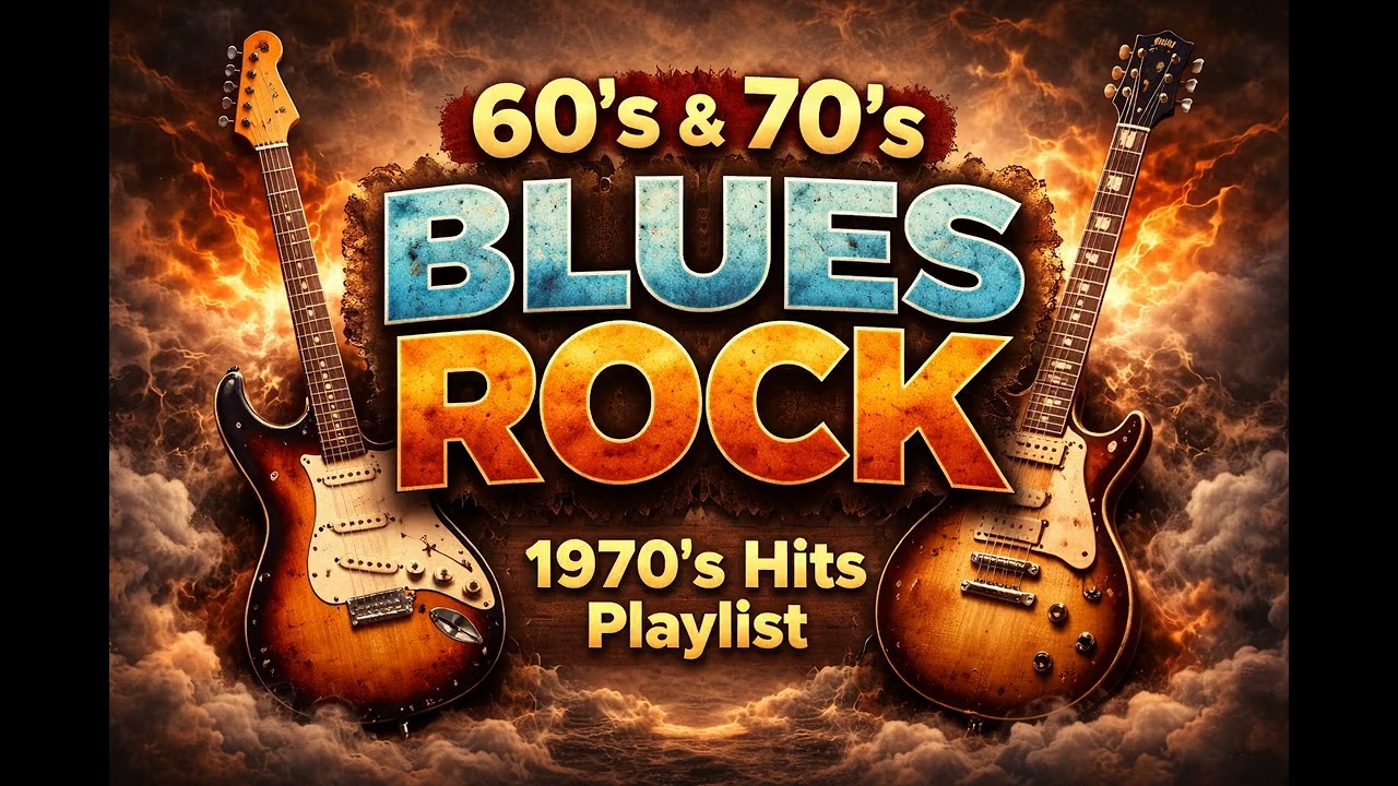 🔥🎸 60s & 70s BLUES ROCK HITS | Classic Blues Rock Mix