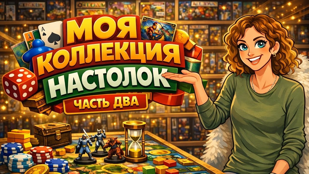 Моя коллекция настолок (часть 2)