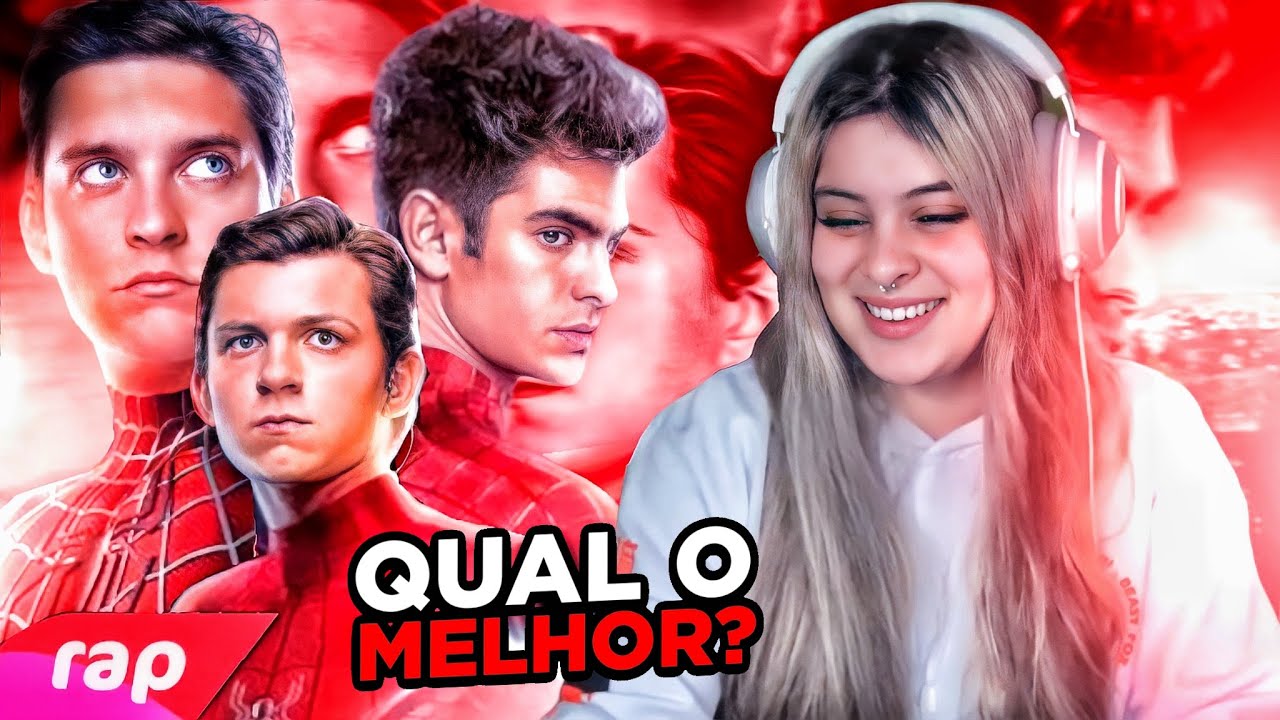 REAGINDO ao RAP DOS HOMENS-ARANHA - NEM TODO MUNDO NASCE HERÓI | NERD HITS ‹ Alpha ›