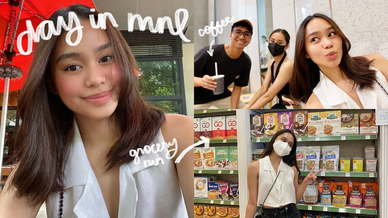 Quick Grocery Run & Day in Manila w/ my Family 🌿🚗 | ThatsBella