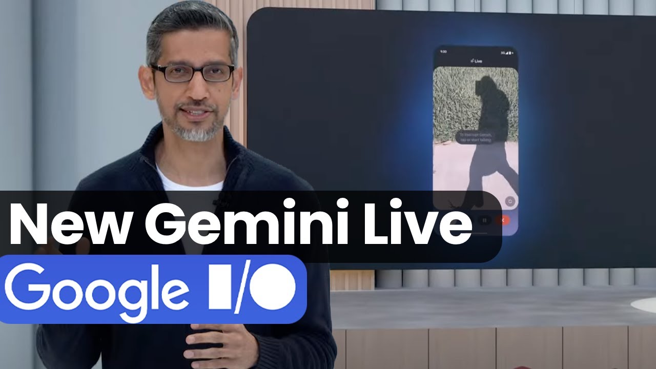 Google's Gemini Live Showcase at Google I/O 2025