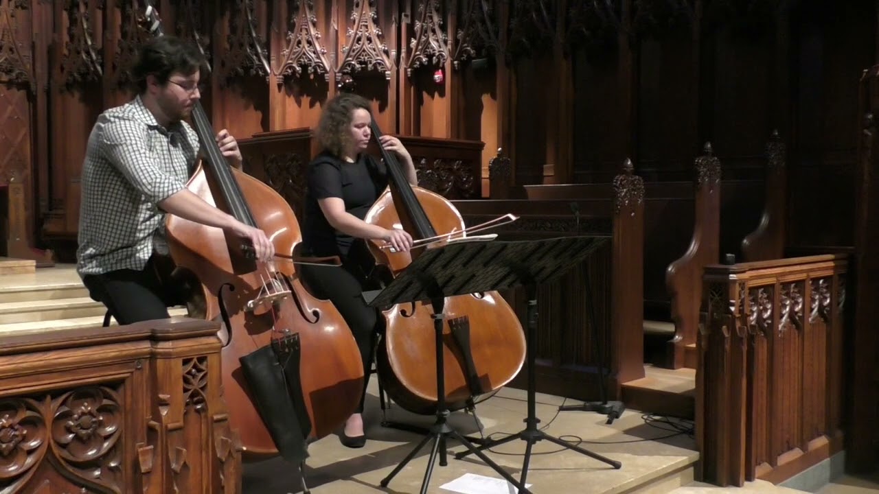 New World Symphony, Movement 2 (Dvorak) - Double Bass Duo