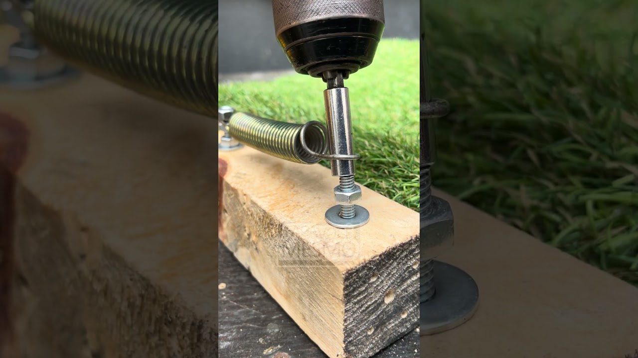 Practical and useful DIY idea for the workshop #USAConstruction #SmartSolution #ProTrick