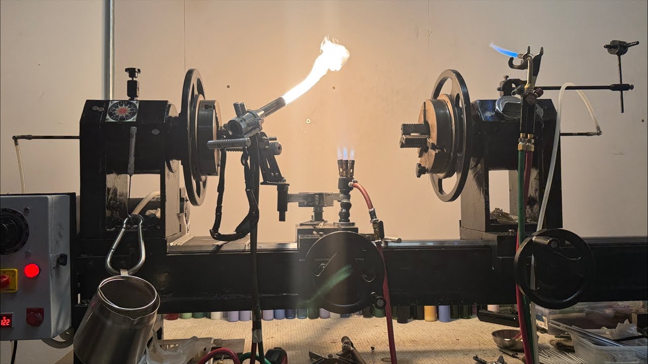 Live Glassblowing Tutorial  - Handmade American Glass/Colors  ( From Shot Glases to Puffco Toppers)