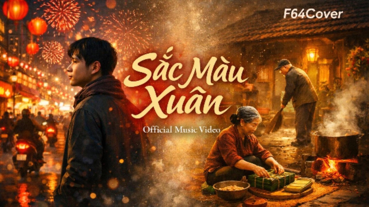 SẮC MÀU XUÂN | Bản Pop Ballad Điện Ảnh Kết Hợp Âm Hưởng Dân Gian Việt | F64Cover