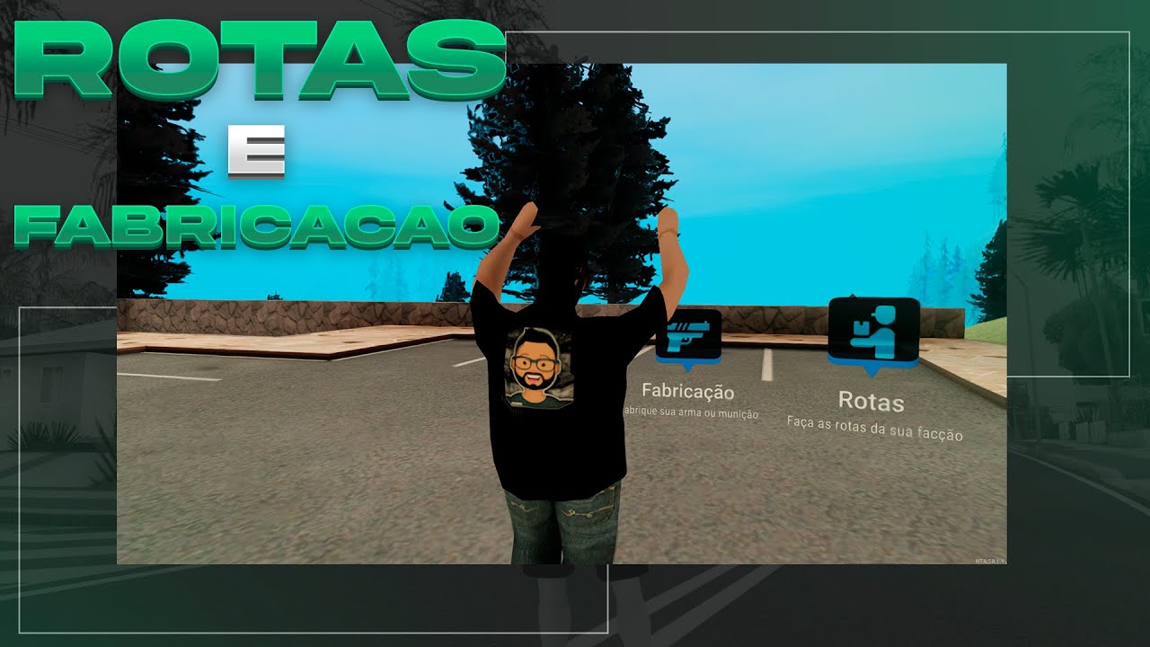 Mod Rotas e Fabrica vinculado ao inventário free GTA RP [MTA:SA]