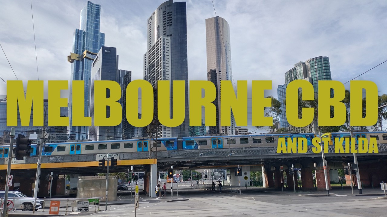 A Day in Melbourne CBD and St Kilda | City Walk & Beach Vibes