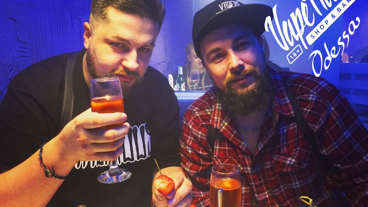 Открытие Vape Shop Vape Hall в Одессе.