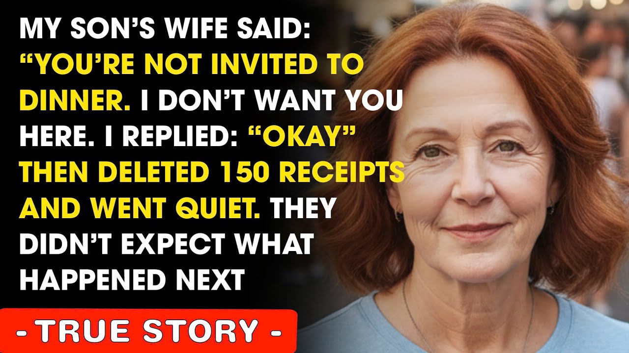 My Son’s Wife Said, “You’re Not Invited” — But I Showed