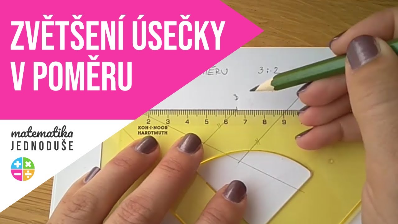 Zvětšení úsečky v poměru
