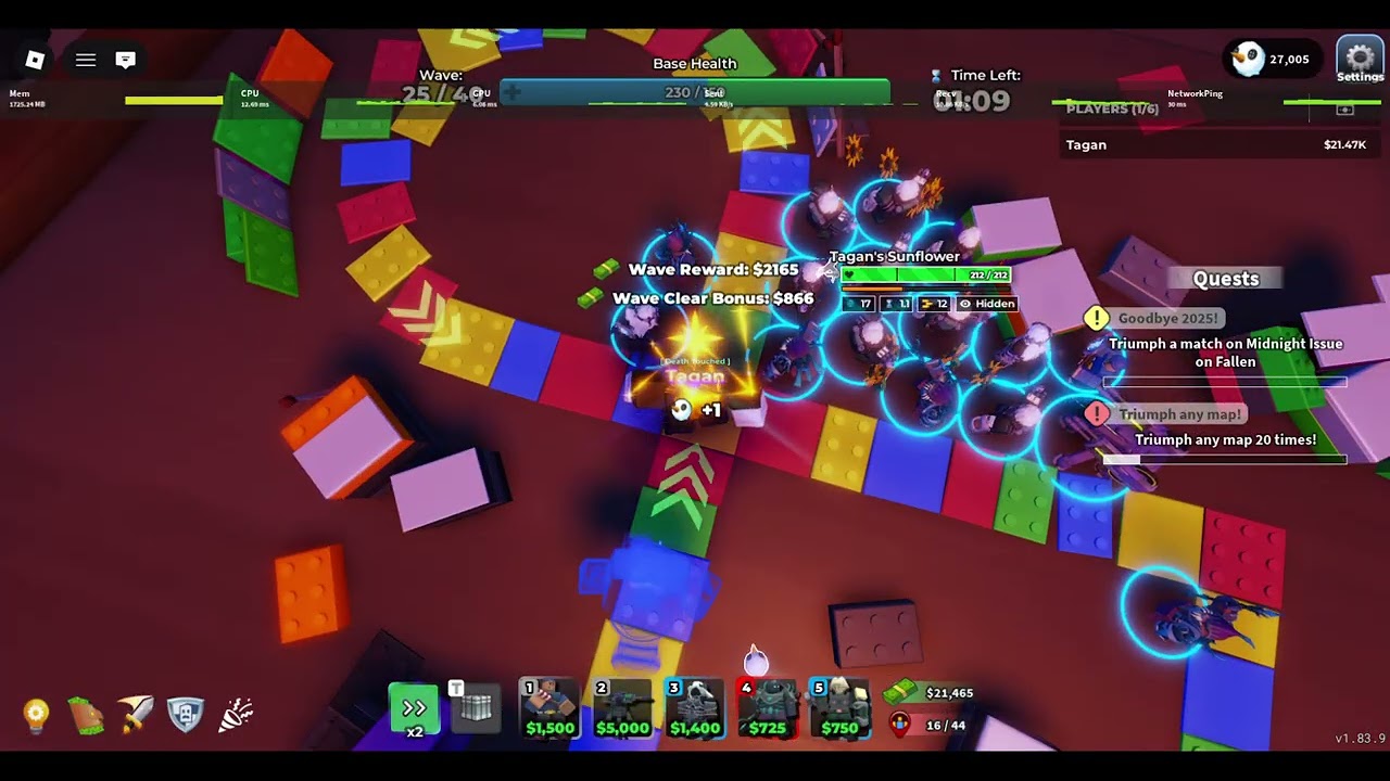 Midnight issue on fallen solo
