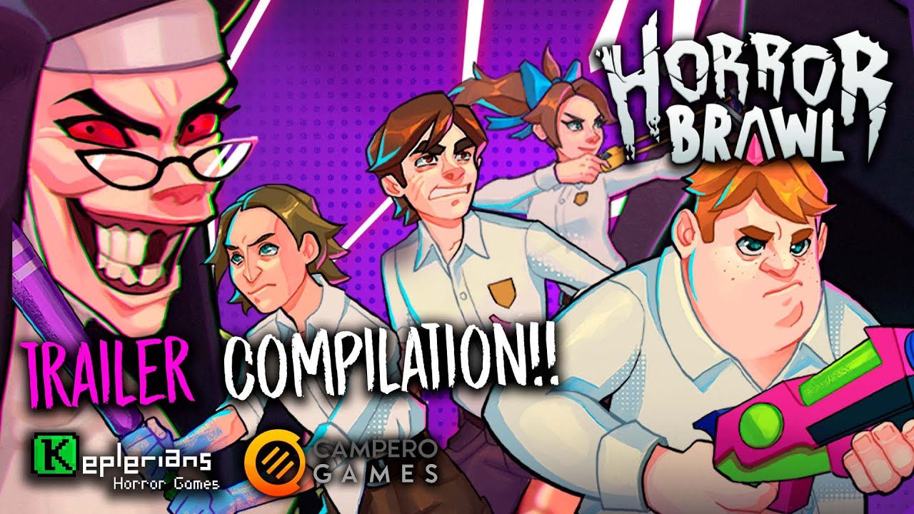 HORROR BRAWL CHARACTER REVEAL COMPILATION