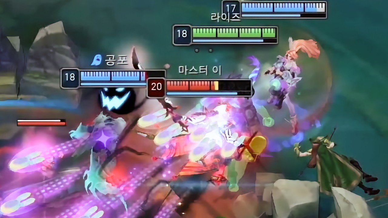 상대 탑 정글이 잘 컸지만 우리에겐 미드 원딜이 있어