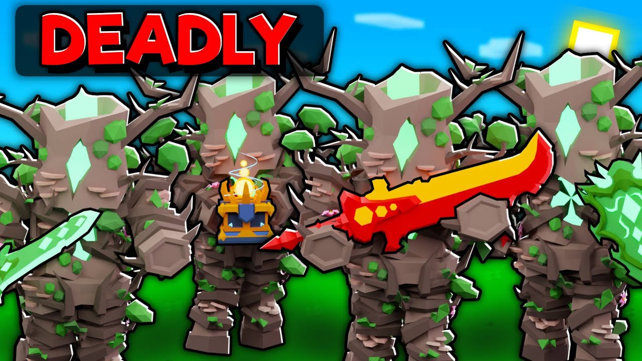 The DEALIEST ELDERTREE SQUAD In Roblox Bedwars!
