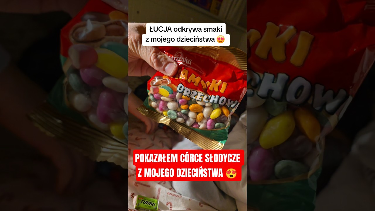 ŁUCJA ODKRYWA GUMĘ TURBO 😍 #gimbynieznajo #nostalgia #dzieciństwo