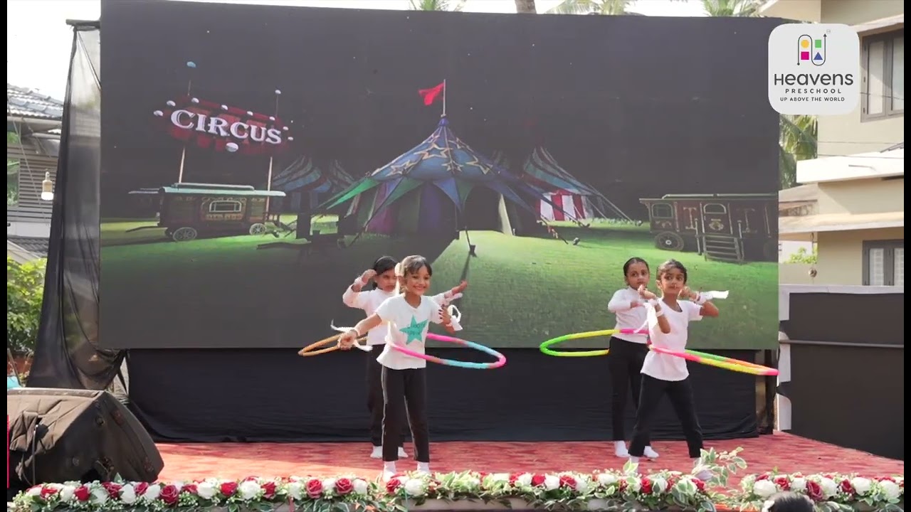 Hula hoop | sky3 | Ember26 | Annual day | convocation | heavens preschool koottilangadi 