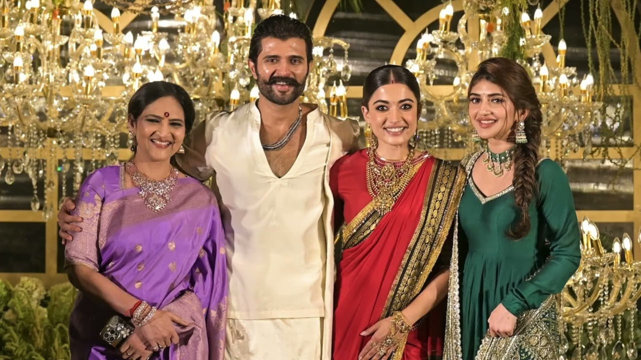 Tollywood biggest night? 👀✨When stars gather for a royal celebration 🌟💍Vijay Deverakonda and✅👉🤳🫡