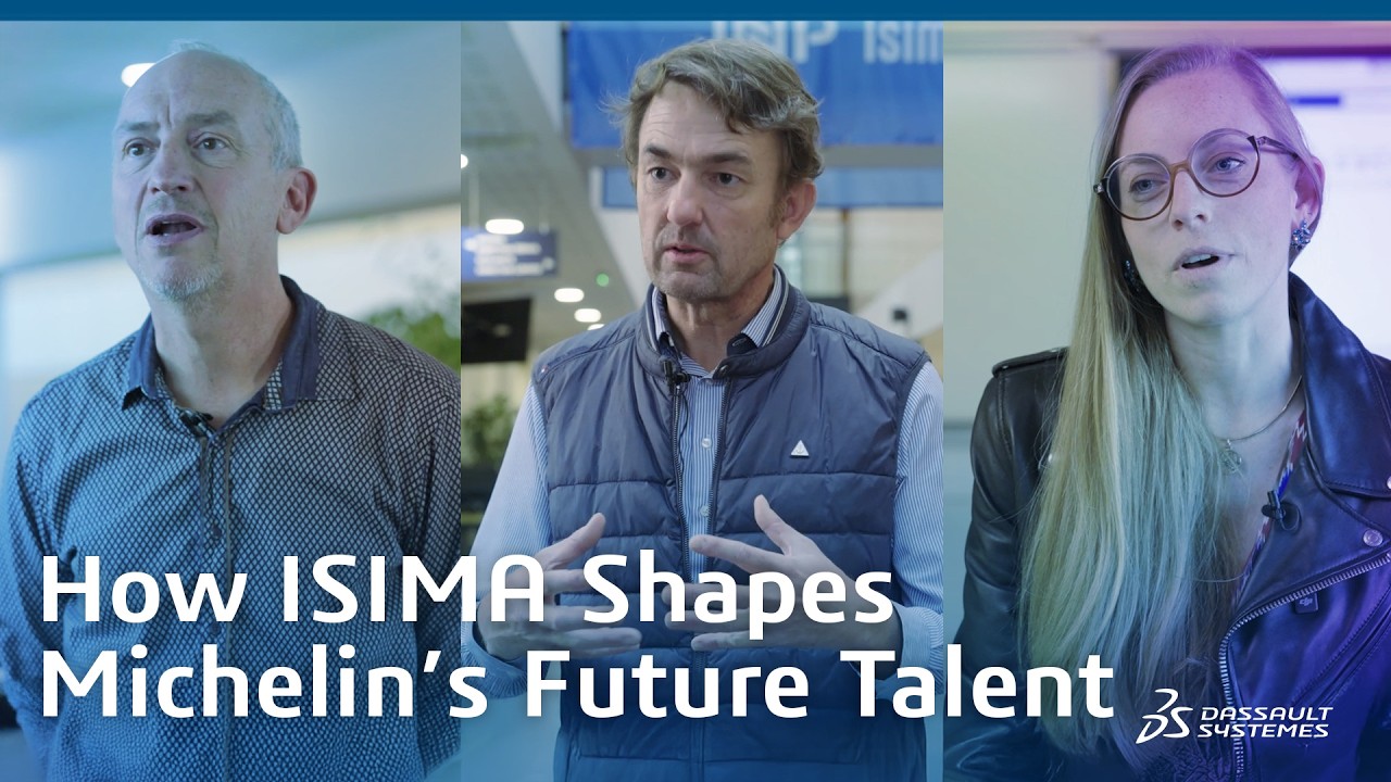 Industry 4.0: How ISIMA trains Michelin's future talent using the 3DEXPERIENCE platform.
