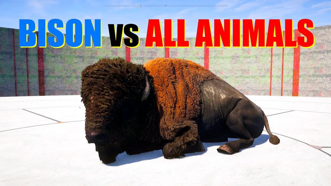 Far Cry 5 Arcade — Animal Fight: битвы бизонов против всех животных