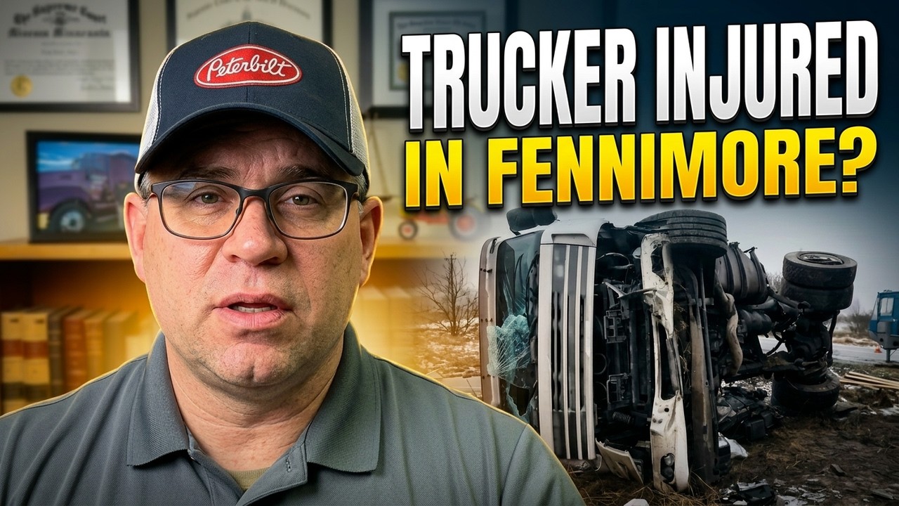 Injured in a Fennimore Trucking Accident? Here's what you need to know.